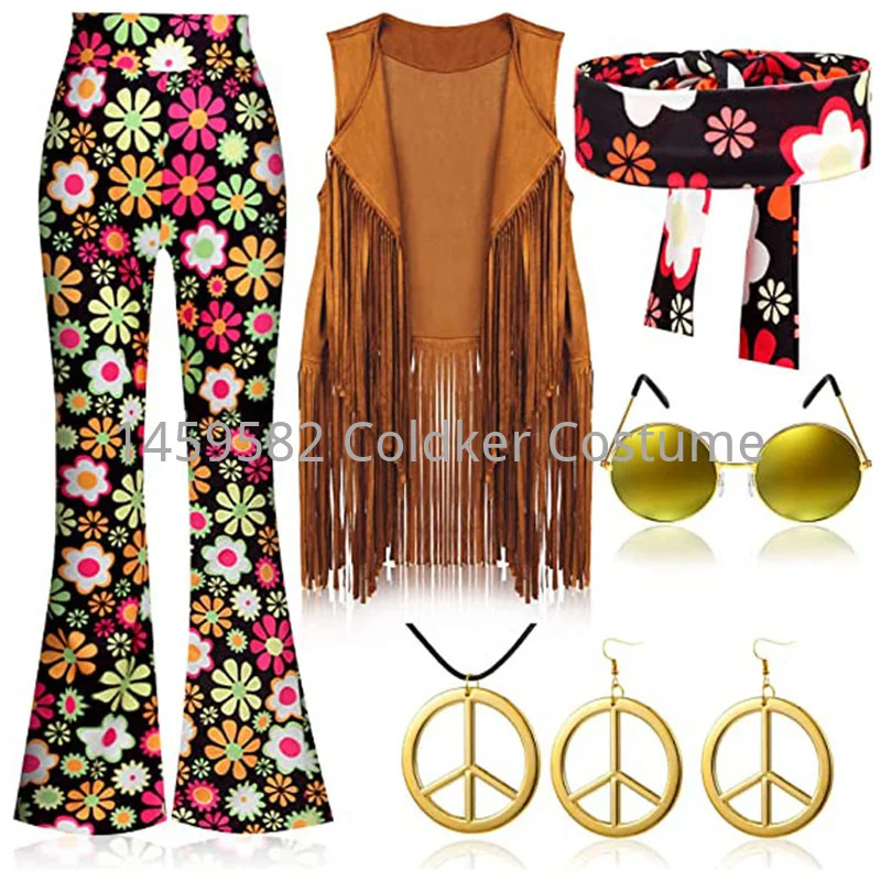 Women'S Accessories In The 60S - Costume Hippie pour femmes, fête d'amour