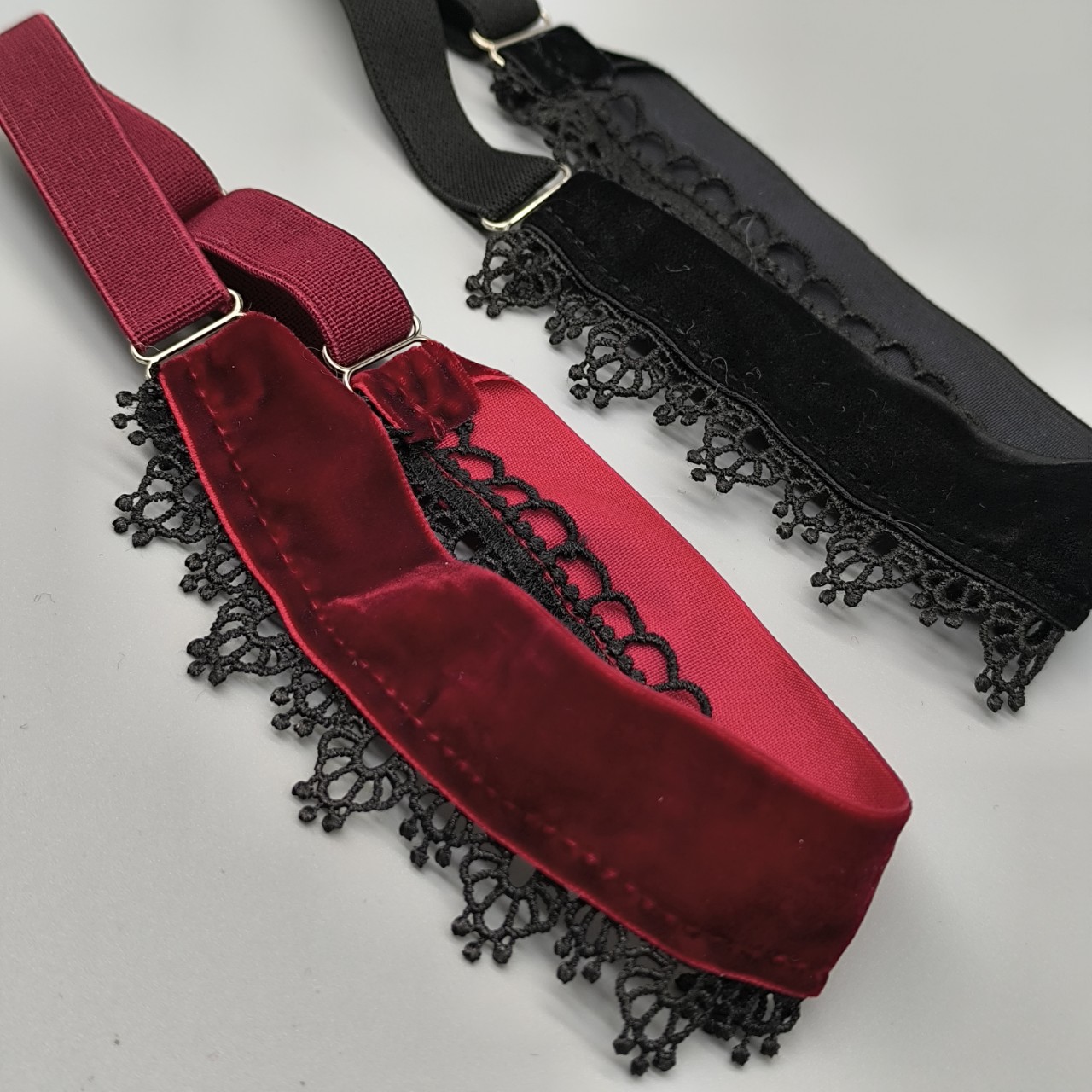 Women'S Accessories Accessorize - Porte-jarretelles en dentelle de velours large,