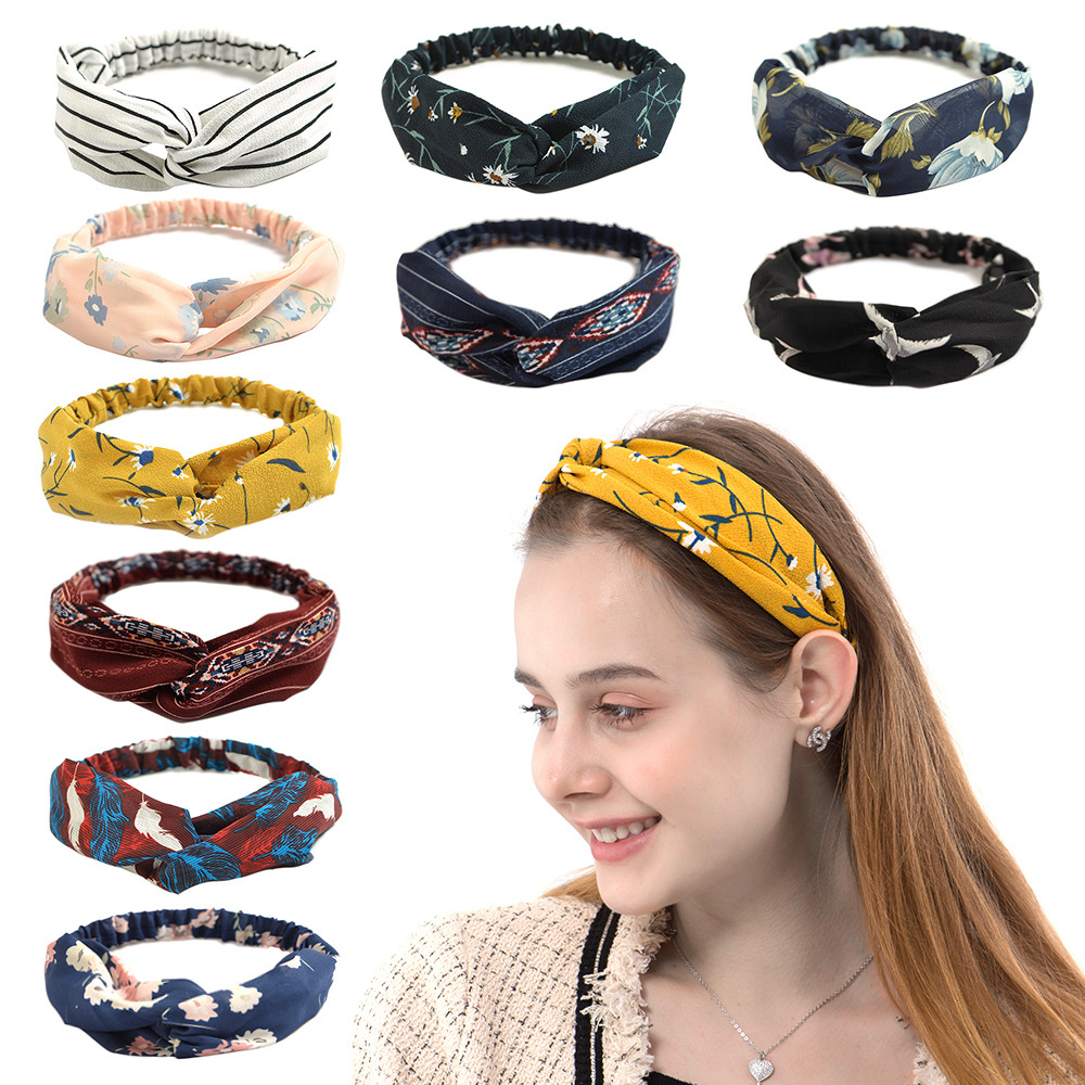 Women'S Yoga Accessories - Bandes de cheveux de Style bohème,