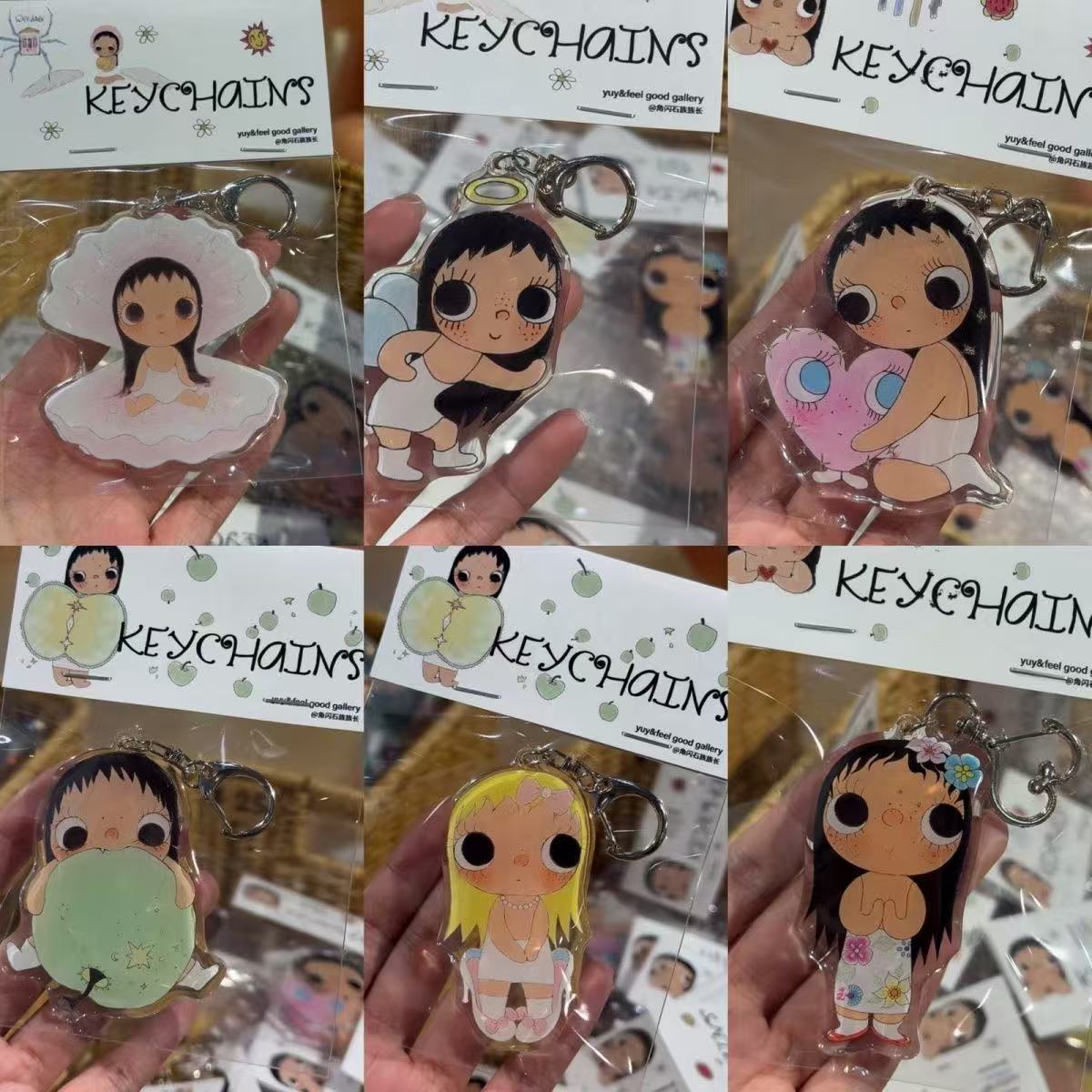 Women'S Key Accessories - Yuy est une fille. Porte-clés mignon