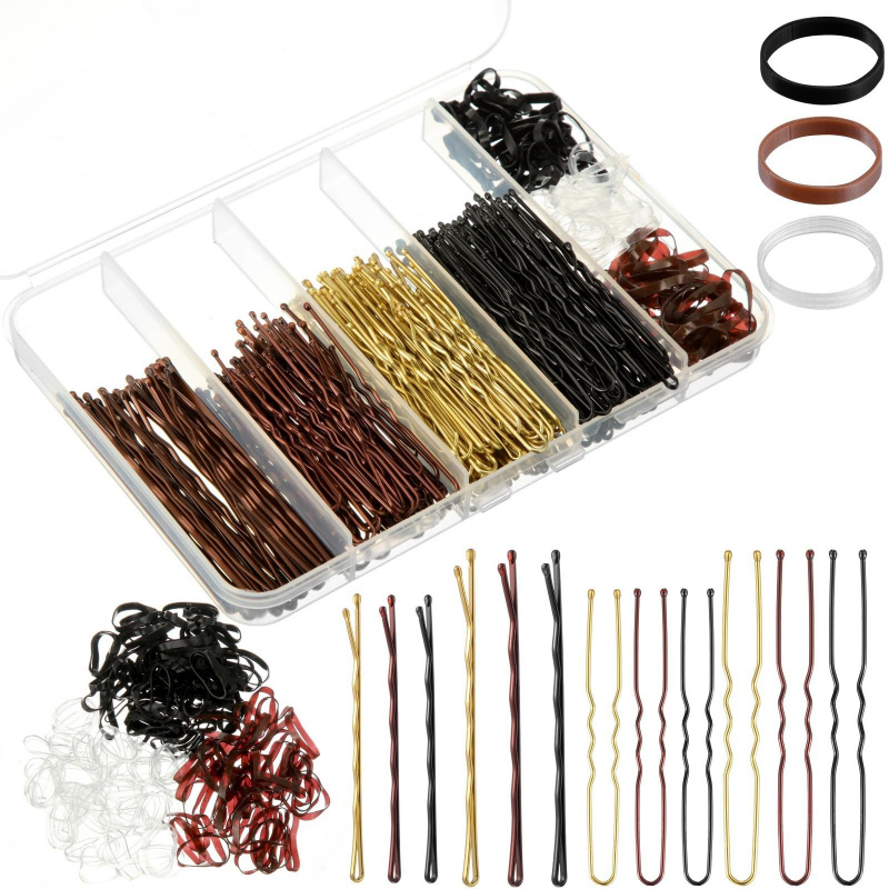 Women Accessories Box - Kit d'accessoires de coiffure 480 pièces