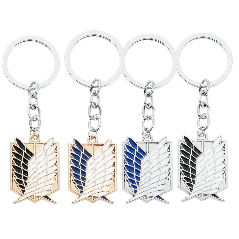 Women'S Key Accessories - Badge en émail Anime Attack on