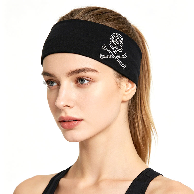 Women'S Yoga Accessories - Bandeau Y2K Rétro Extensible Turban Femme