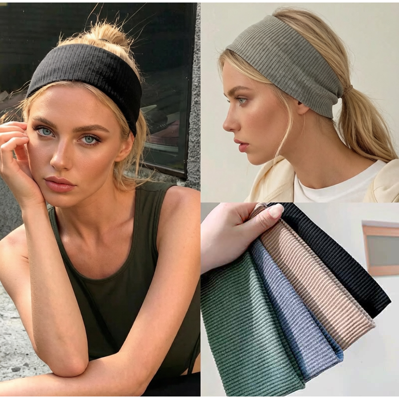 Women'S Yoga Accessories - Lot de 4/5/7 élastiques à cheveux
