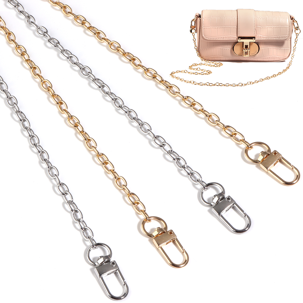 Women Accessories Pack - 20/40/80/120cm métal aluminium sac chaîne épaule