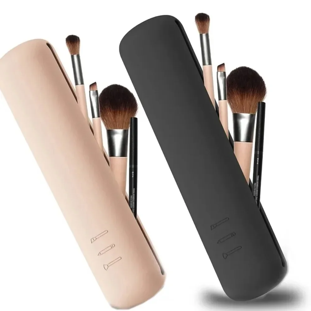 Women Accessories Box - Porte-pinceau de maquillage en silicone pour