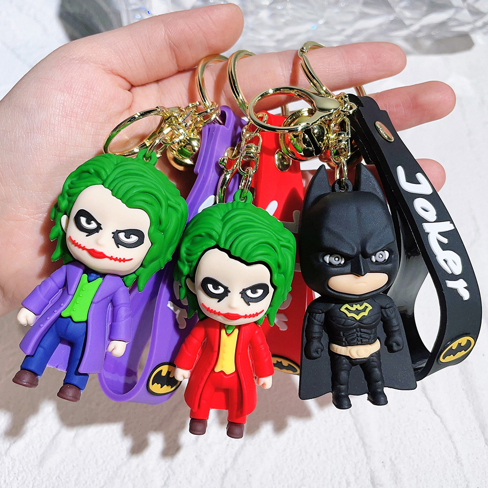 Women'S Harley Quinn Accessories - Porte-clés de poupée avec Image de