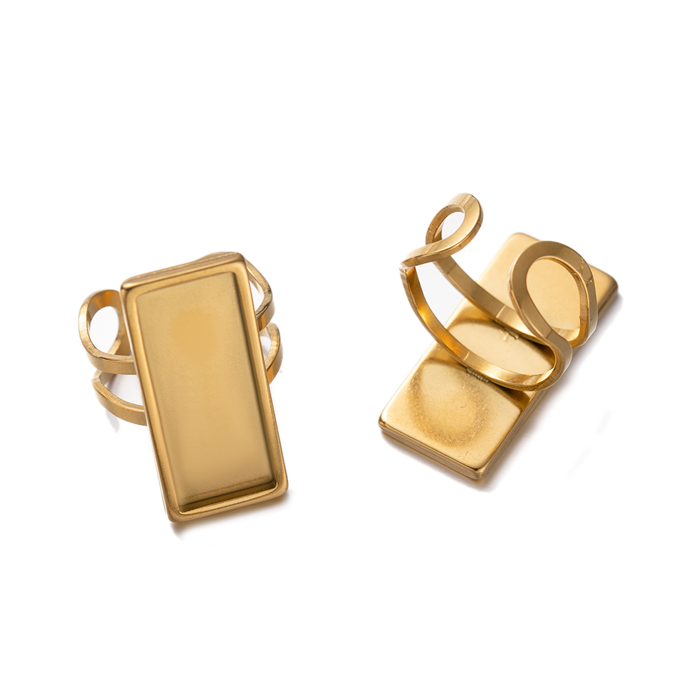 Anneau réglable vierge doré en - Ring Set Adjustable avis et prix