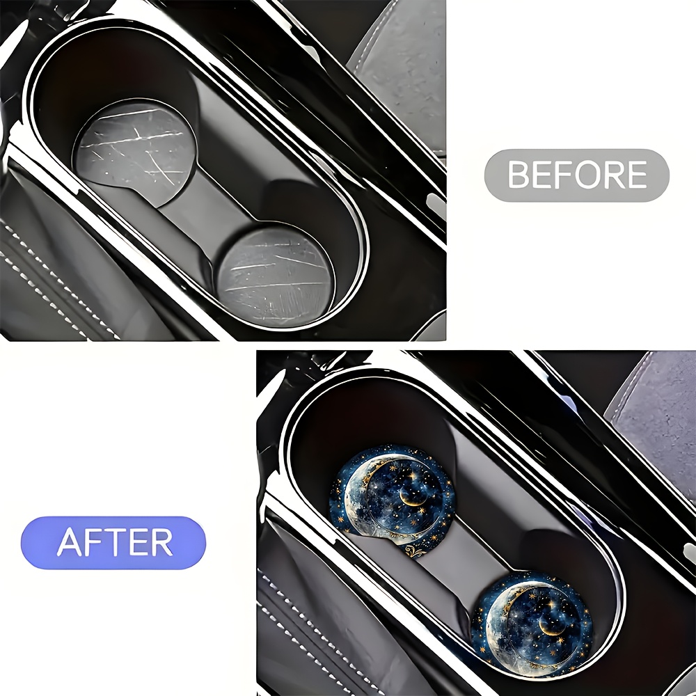 2 sous-verres pour voiture Sta - Women Accessories Box avis et prix