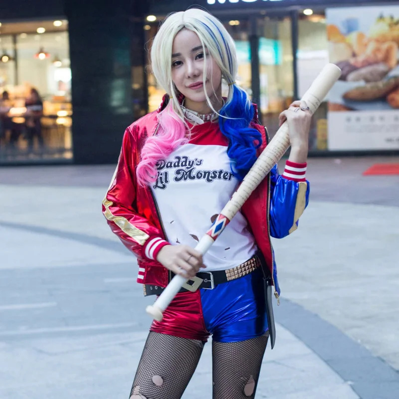 Costume de Cosplay Suicide Har - Women'S Harley Quinn Accessories avis et prix