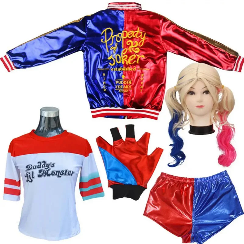 Costume de Cosplay Suicide Har - Women'S Harley Quinn Accessories avis et prix