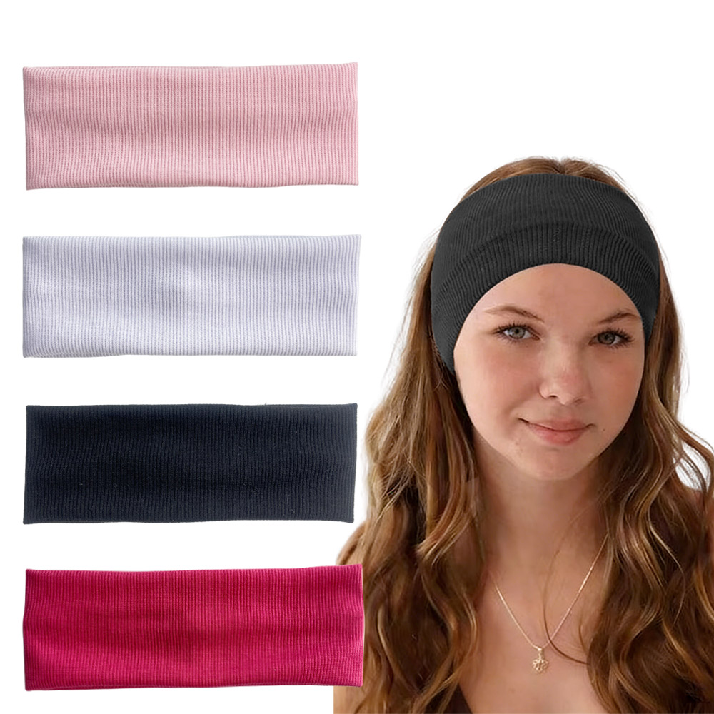 4 bandeaux élastiques larges à - Women'S Yoga Accessories avis et prix
