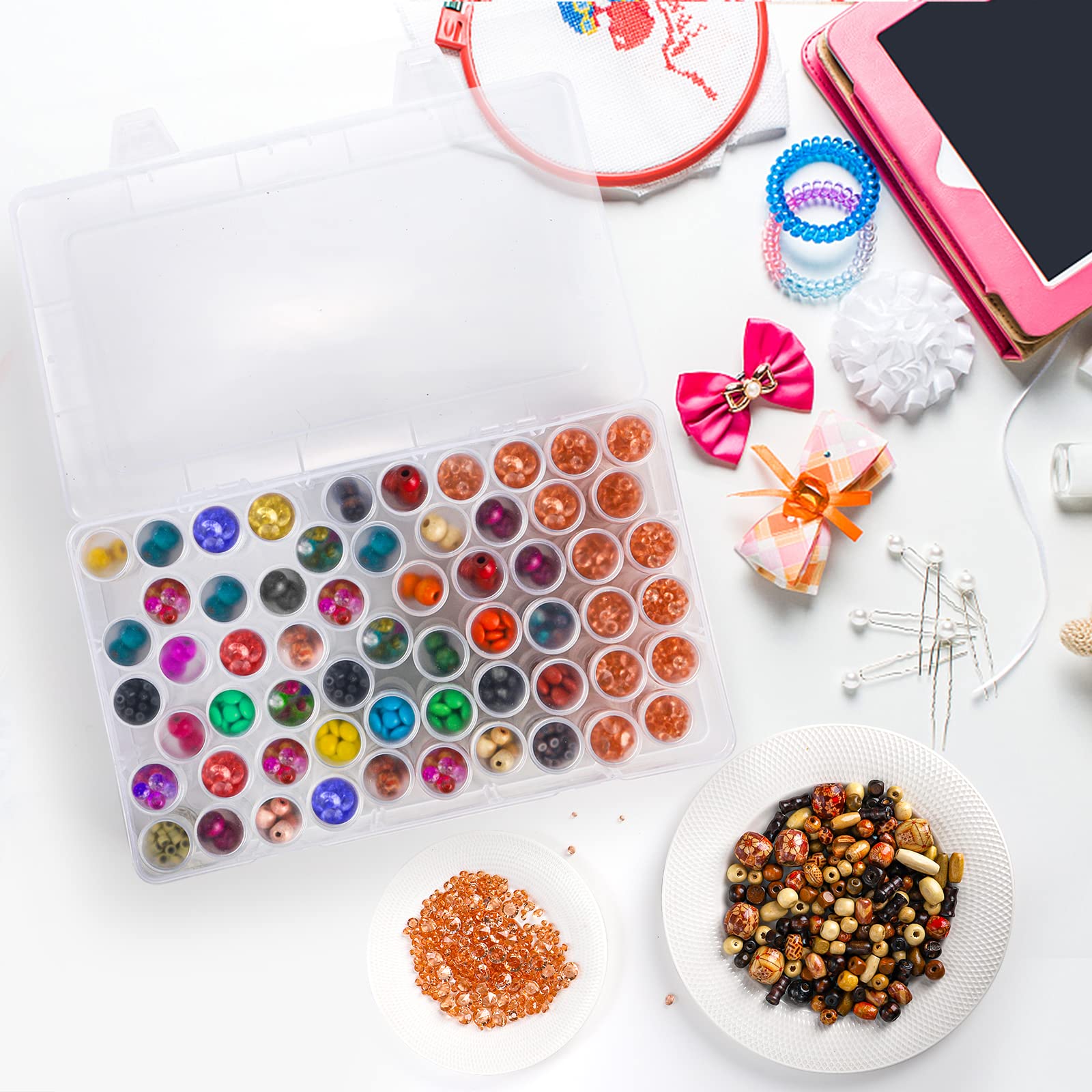 1 boîte de rangement en plasti - Women Accessories Box avis et prix