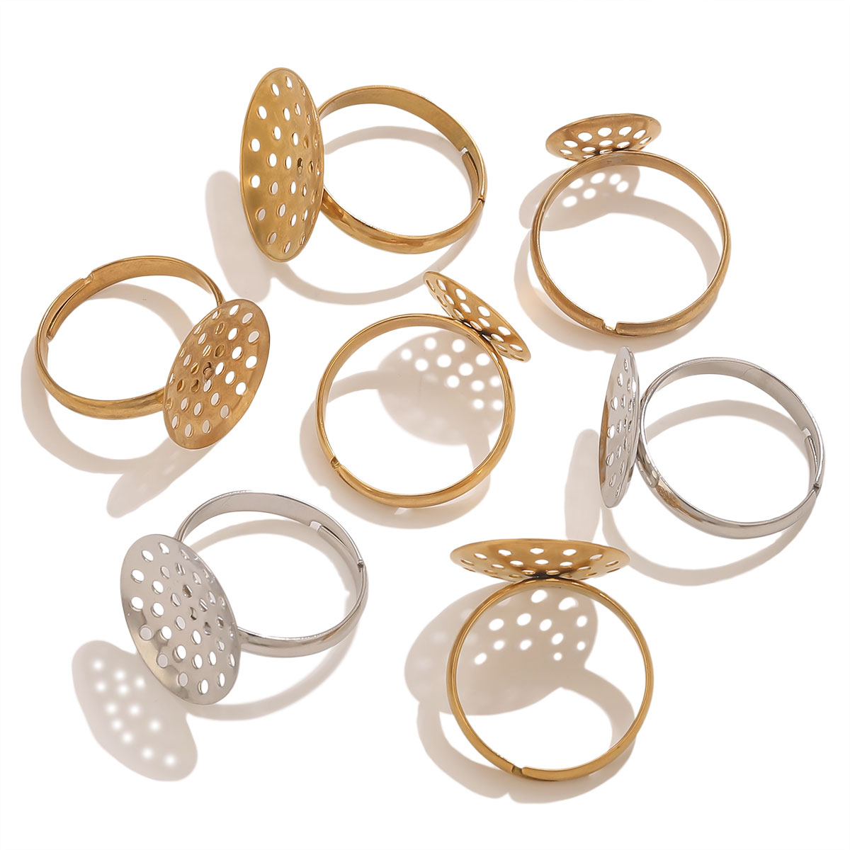 Base de bague en acier inoxyda - Ring Set Adjustable avis et prix
