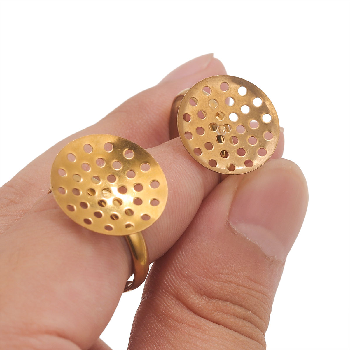 Base de bague en acier inoxyda - Ring Set Adjustable avis et prix