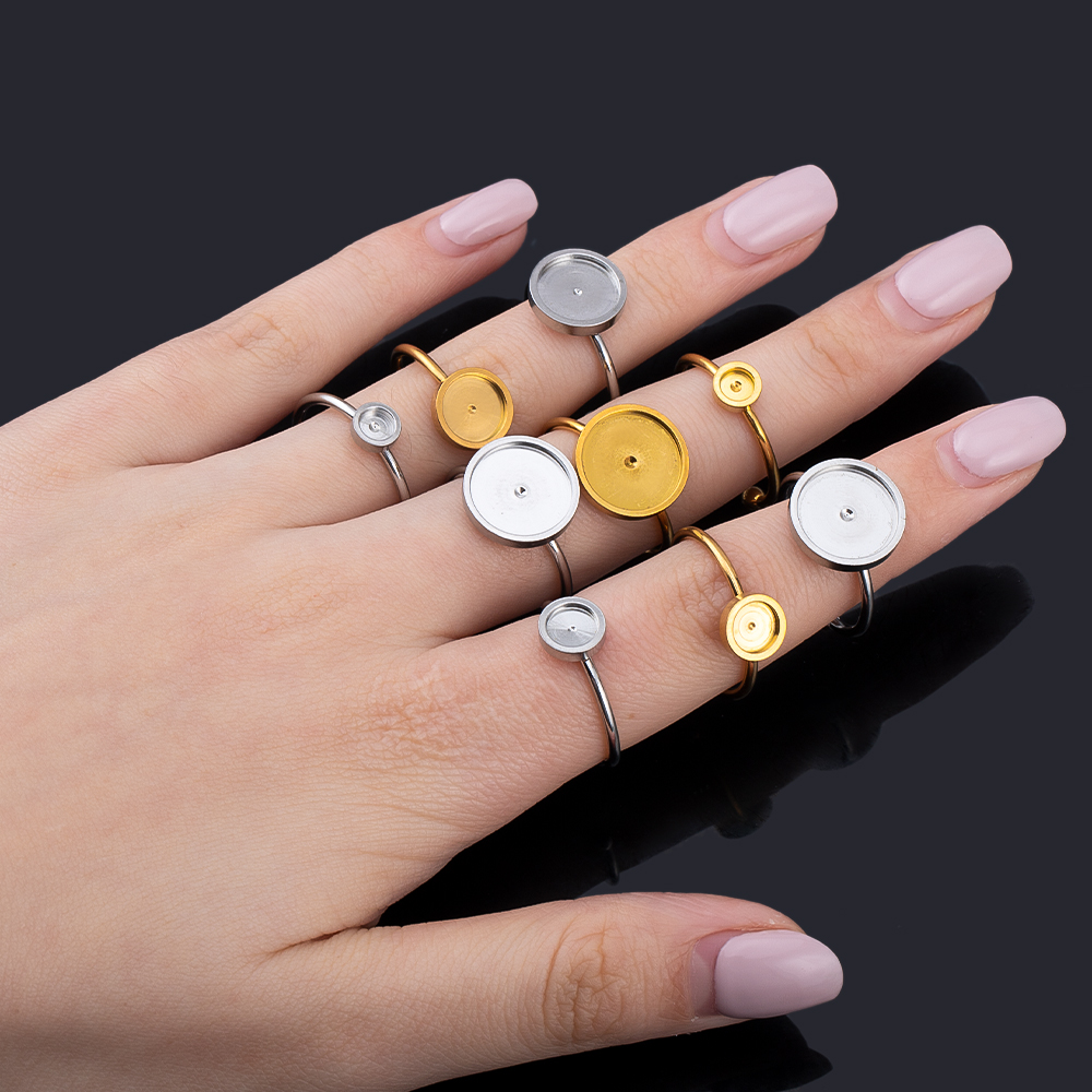 10 pièces réglable ouvert bagu - Ring Set Adjustable avis et prix