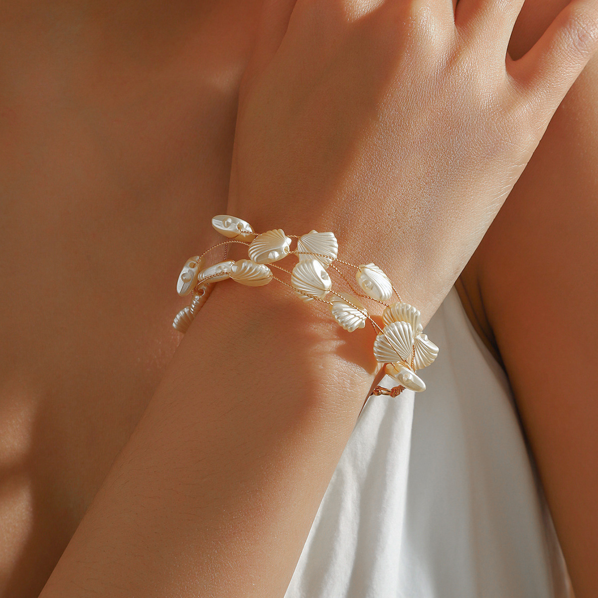 Bracelet en fausses perles bar - Women'S Accessories Amazon avis et prix