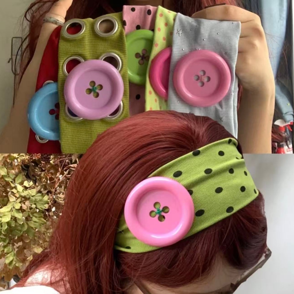 Serre-tête à grands boutons à  - Women'S Yoga Accessories avis et prix