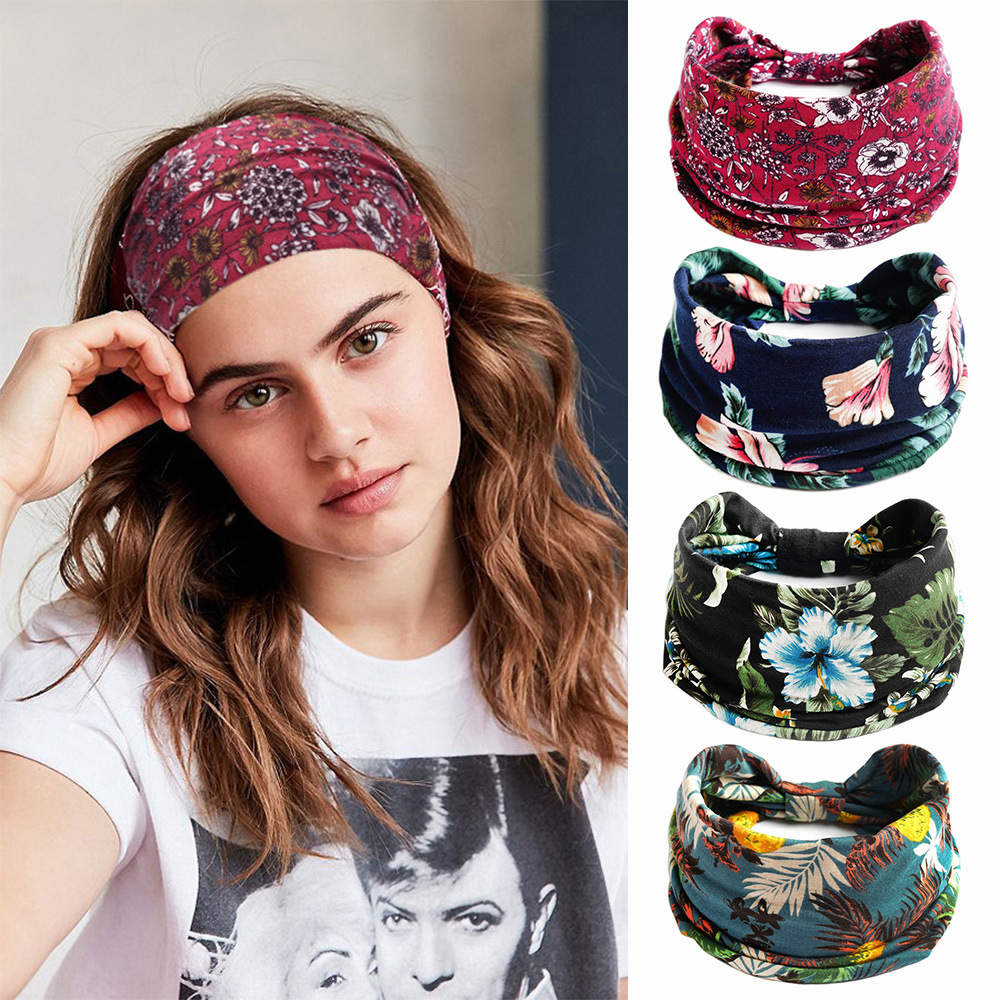 Turban de Yoga en Coton à Bord - Women'S Yoga Accessories avis et prix