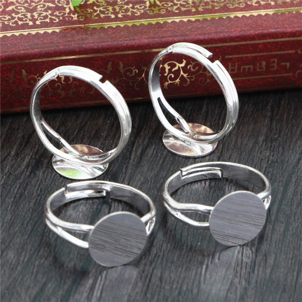 6/8/10/12mm 10 pièces argent p - Ring Set Adjustable avis et prix