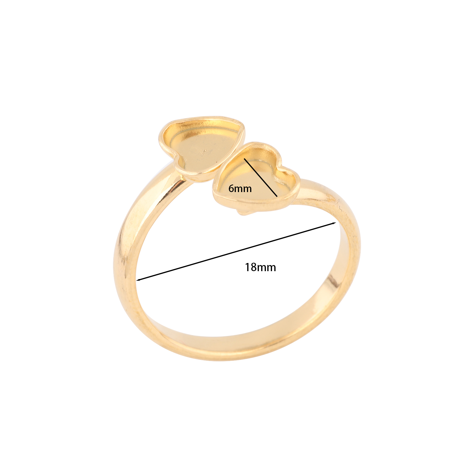 10 pièces en acier inoxydable  - Ring Set Adjustable avis et prix