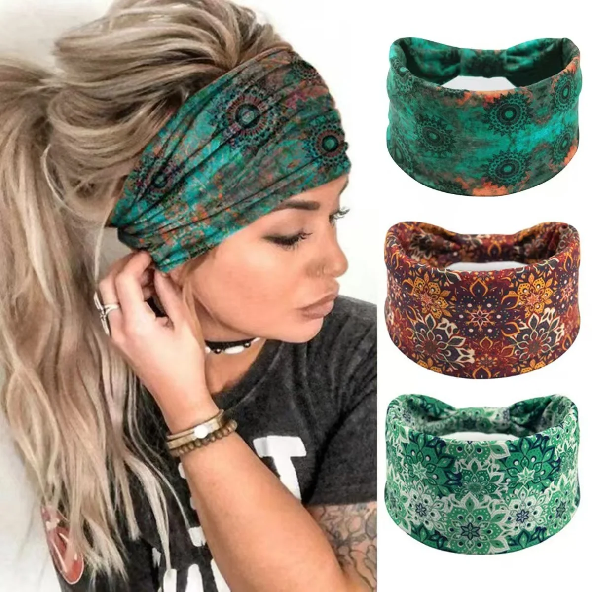 🌸 Bandeau fleur Boho Mandala | - Women'S Yoga Accessories avis et prix