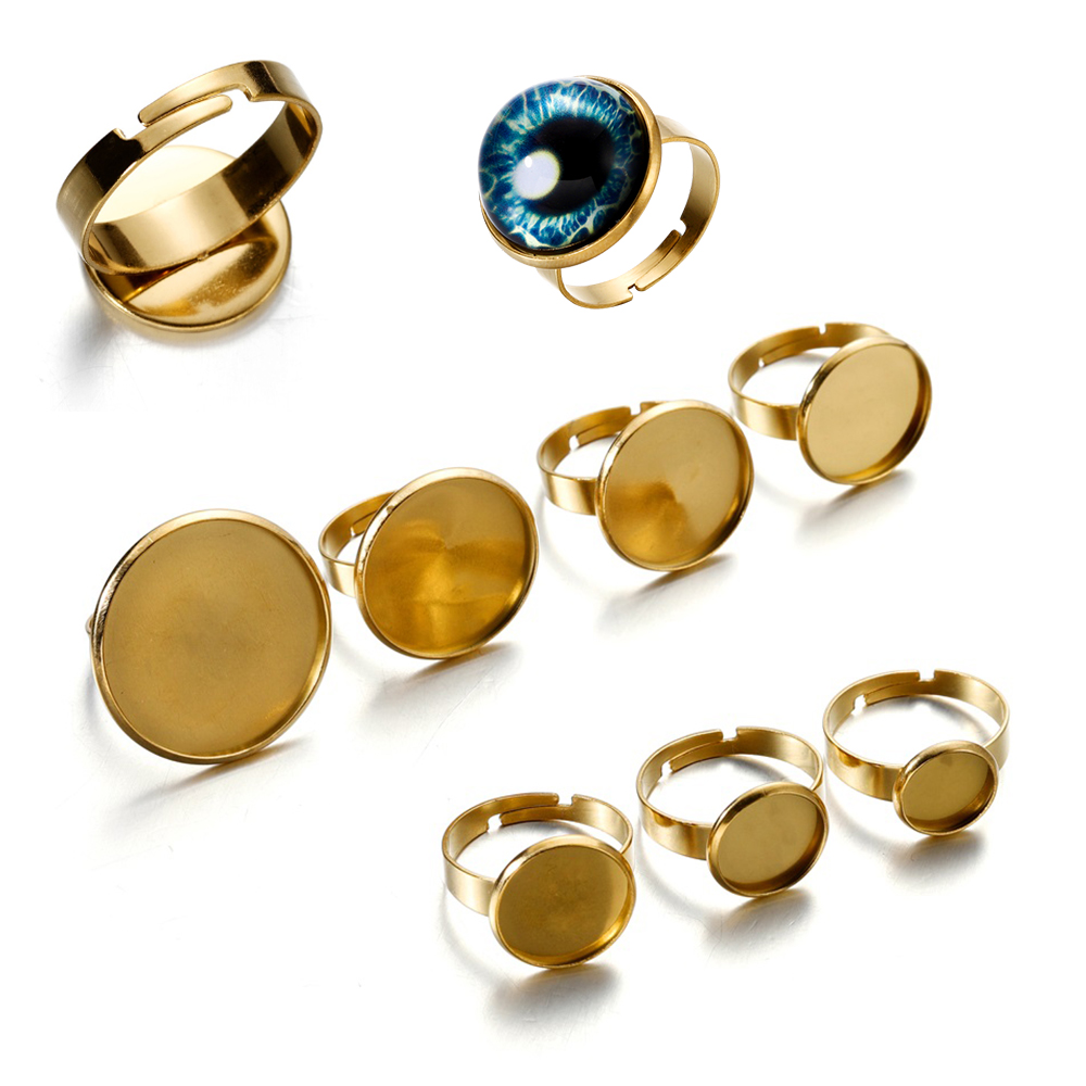 10 pièces de bases de bague aj - Ring Set Adjustable avis et prix